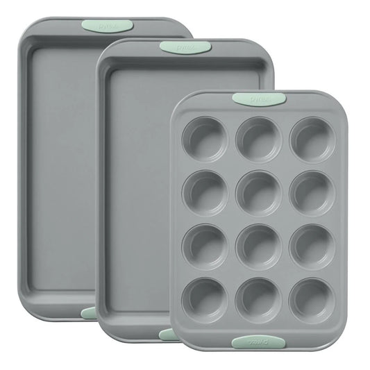 Pyrex® Metal Bakeware 3-Piece Set in Sage