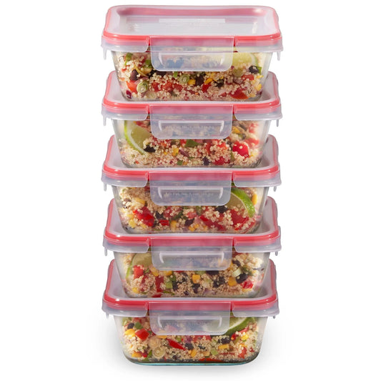 Pyrex® Freshlock™ 10-piece Meal Prep Glass Storage Set